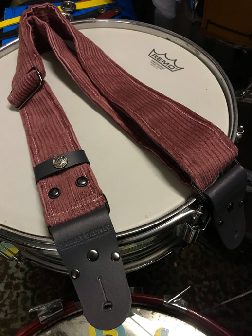 Pink and grey cord strap