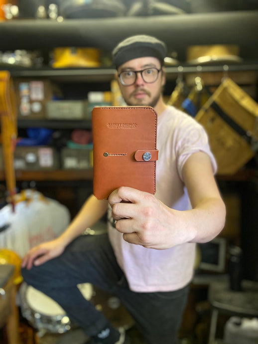 A6 leather Geoff Linton